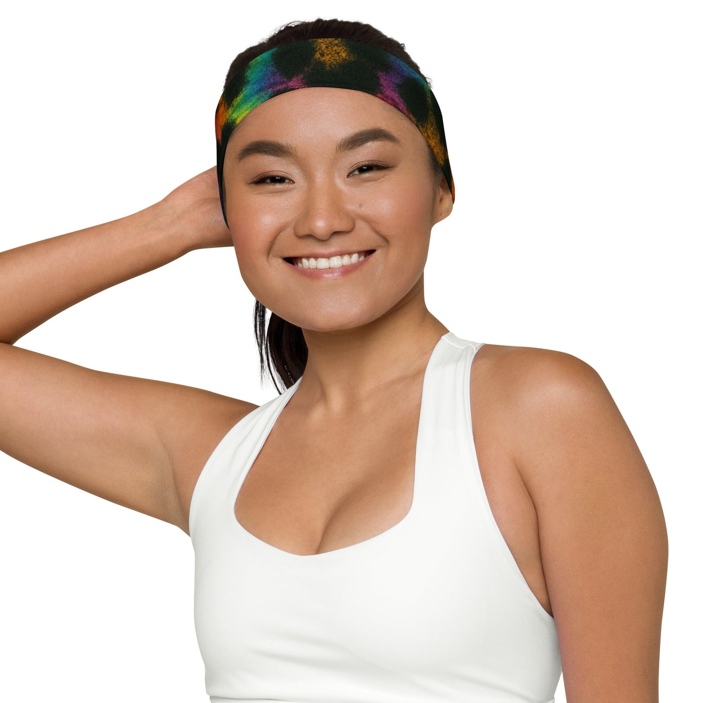 Cheetah Tie-dye Headband