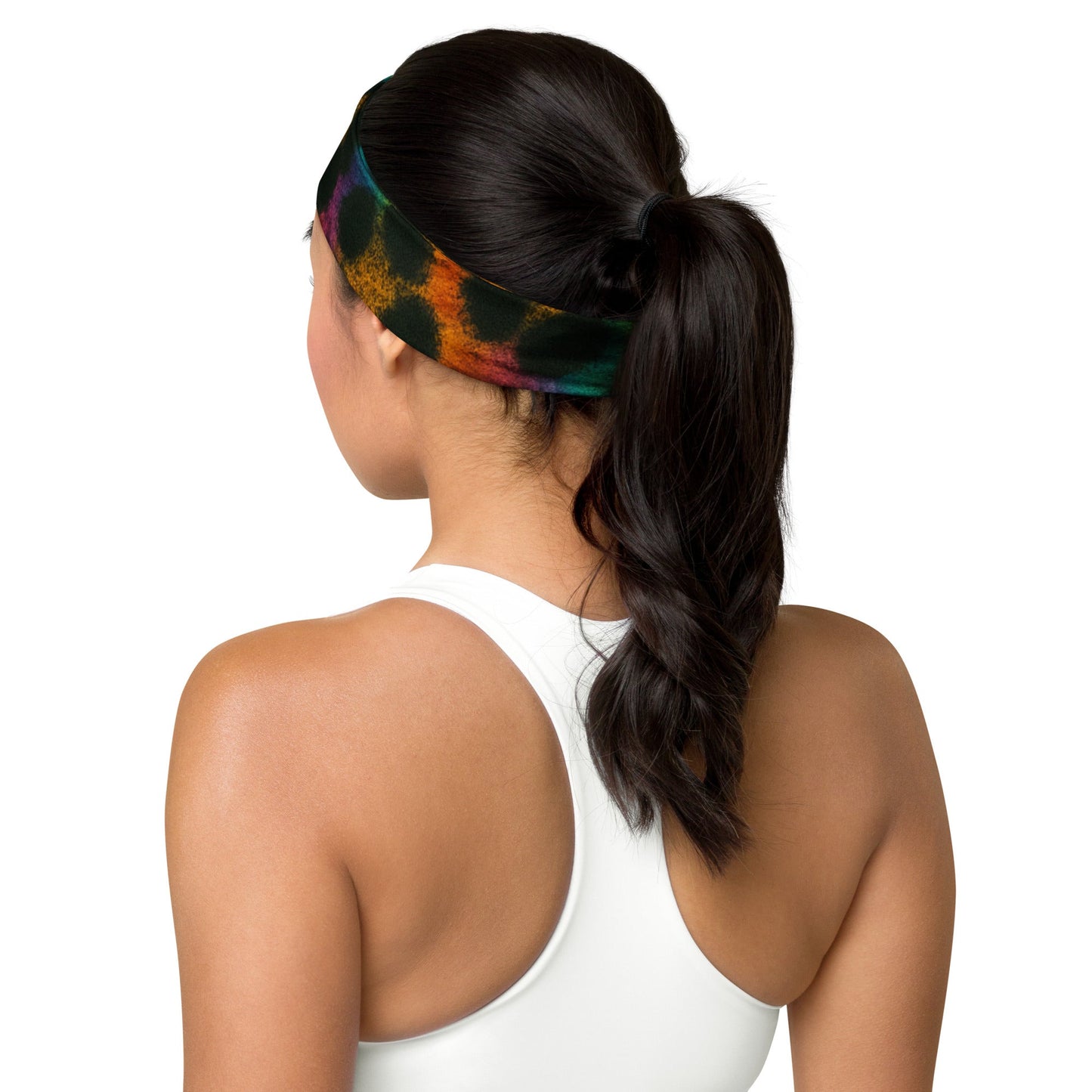 Cheetah Tie-dye Headband