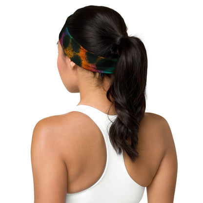 Cheetah Tie-dye Headband