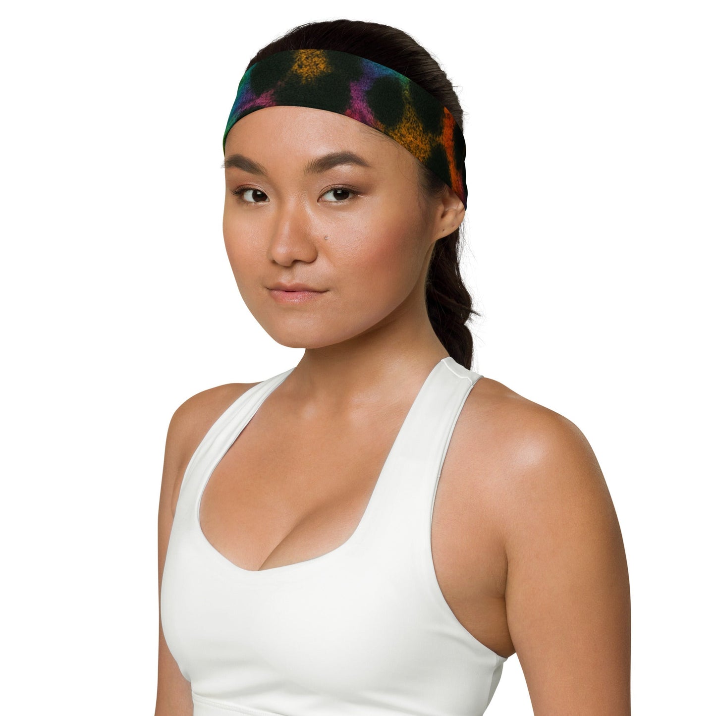 Cheetah Tie-dye Headband
