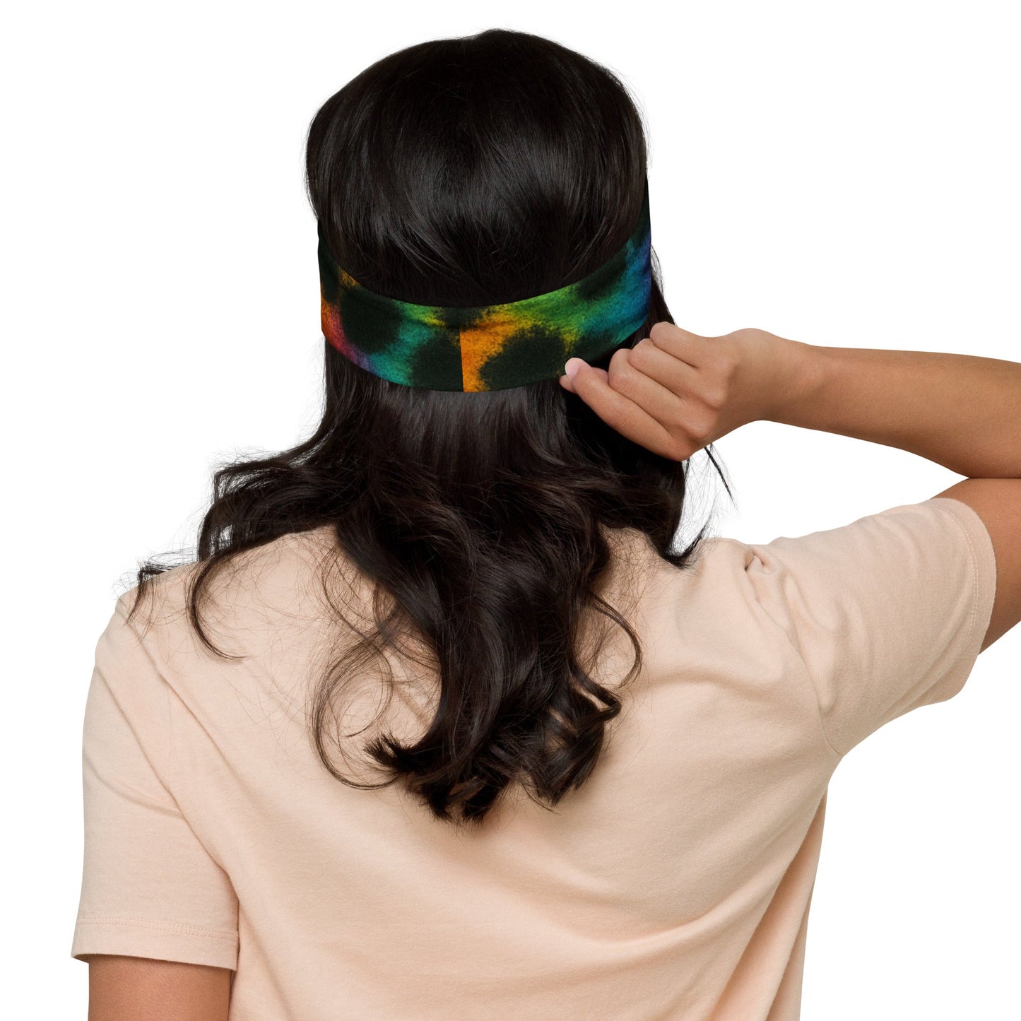 Cheetah Tie-dye Headband