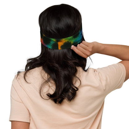 Cheetah Tie-dye Headband