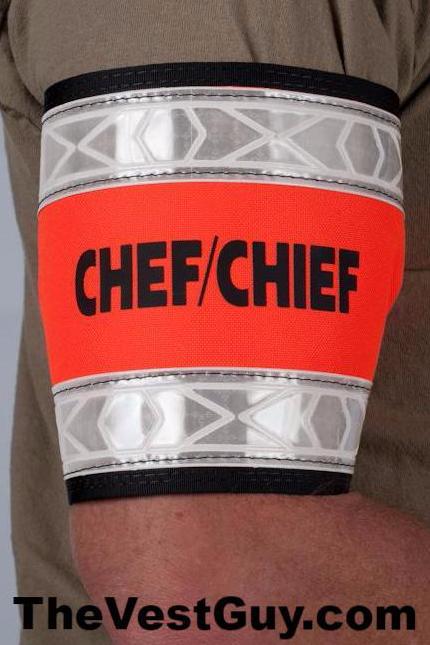 CHEF / CHIEF Reflective Armband