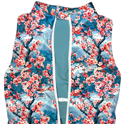Half Zip Dress | Cherry Blossoms