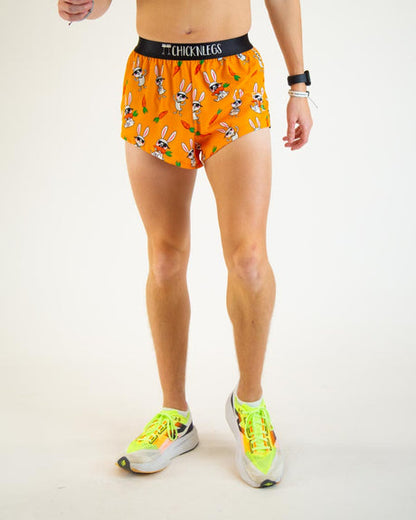 Men's Bad Bunny 2" Half Split Shorts (XS, S, M, L, XL)