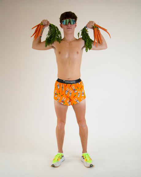 Men's Bad Bunny 2" Half Split Shorts (XS, S, M, L, XL)