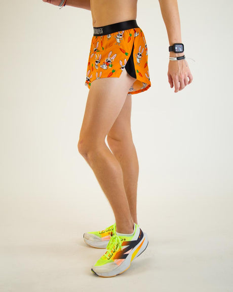 Men's Bad Bunny 2" Half Split Shorts (XS, S, M, L, XL)