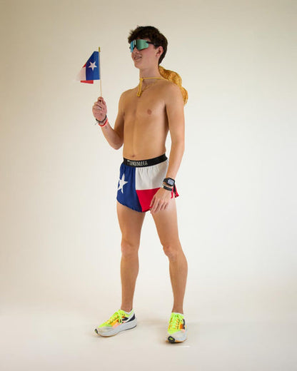 Men's Texas 2" Half Split Shorts (XS, S, M, L, XL)