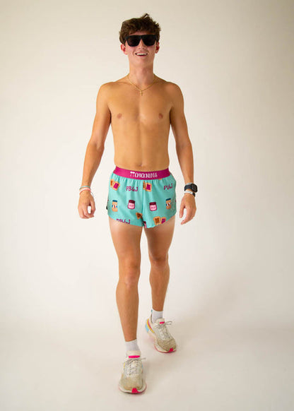 Men's PB&J 2" Half Split Shorts (XS, S, M, L, XL)