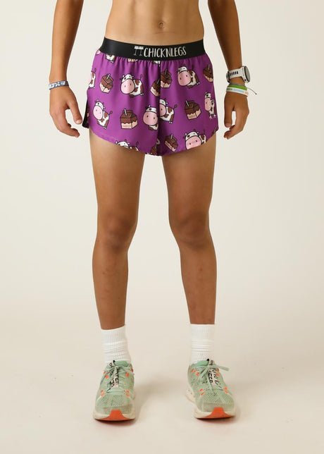 Men's Choccy Cows 2" Half Split Shorts (XS, S, M, L, XL)