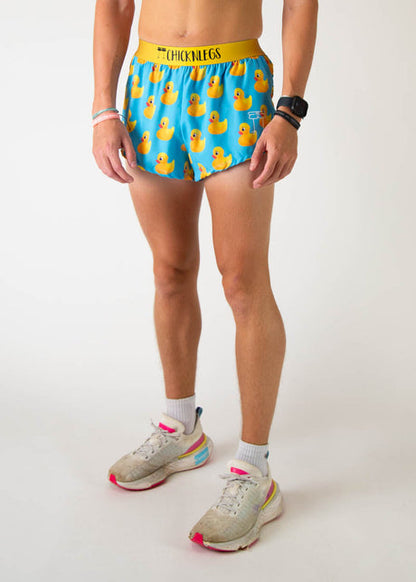 Men's Rubber Ducky 2" Half Split Shorts (XS, S, M, L, XL)