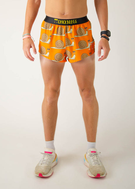 Men's Snails Pace 2" Half Split Shorts (XS, S, M, L, XL)