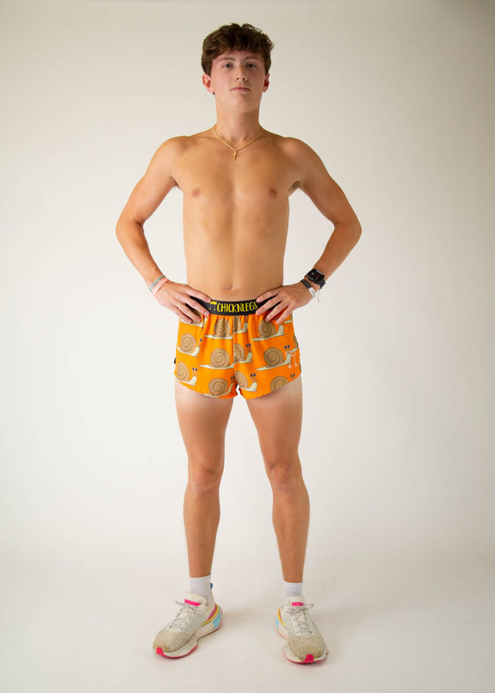 Men's Snails Pace 2" Half Split Shorts (XS, S, M, L, XL)