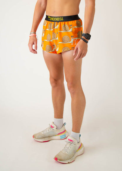 Men's Snails Pace 2" Half Split Shorts (XS, S, M, L, XL)