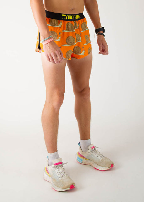 Men's Snails Pace 2" Half Split Shorts (XS, S, M, L, XL)