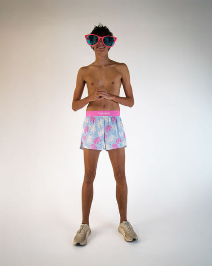 Men's Animal Cookies 4" Half Split Shorts XS, S, M, L, XL