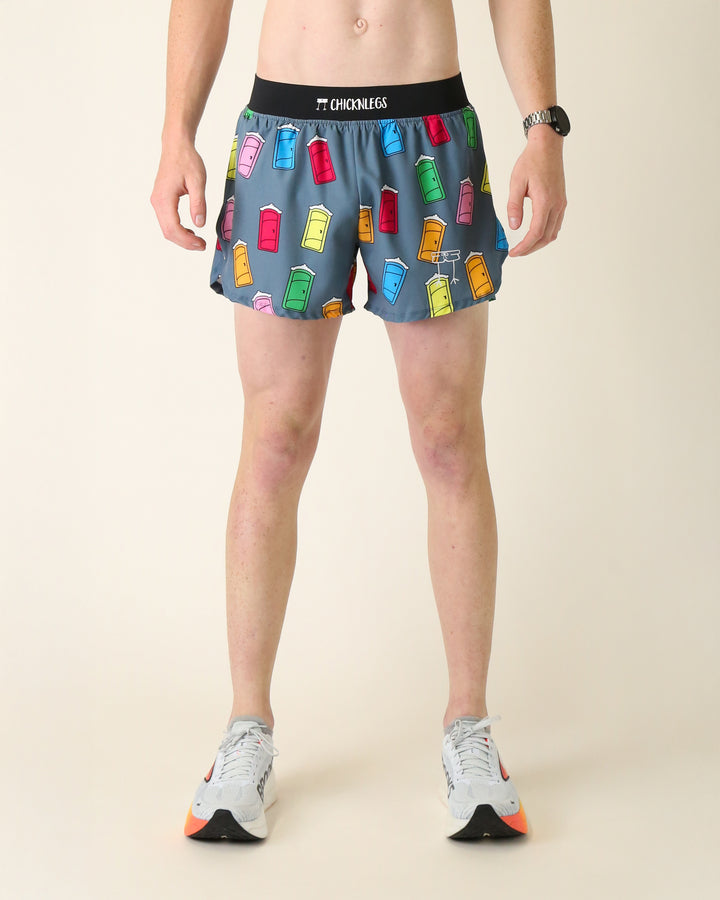Men's Porta Potty 4" Half Split Shorts XS