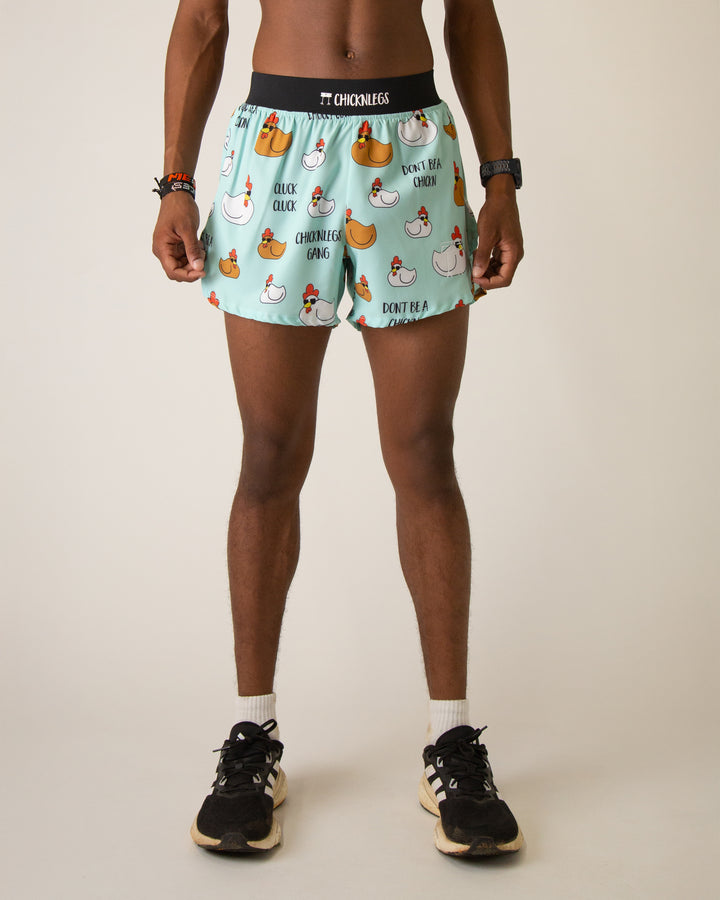 Men's Swaggy Chickens 4" Half Split Shorts XL