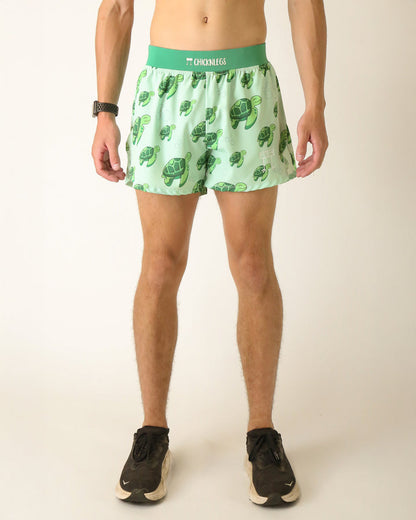 Men's Sea Turtles 4" Half Split Shorts