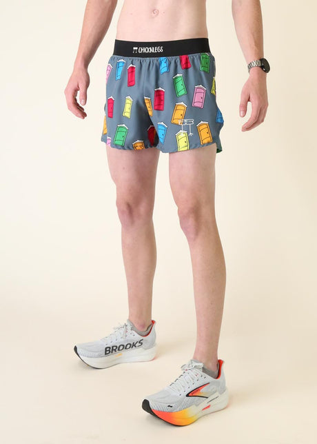 Men's Porta Potty 4" Half Split Shorts XS