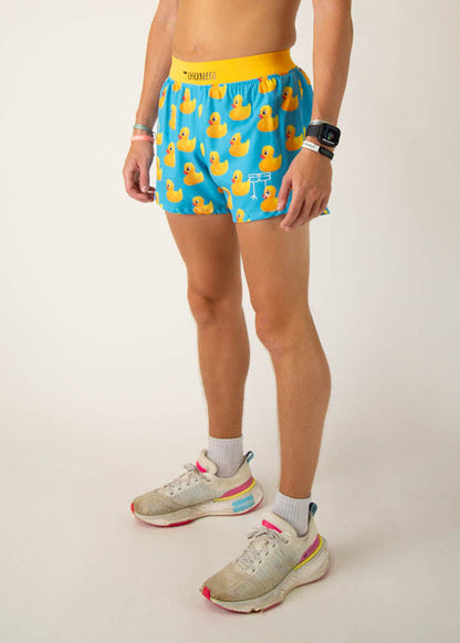 Men's Rubber Ducky 4" Half Split Shorts