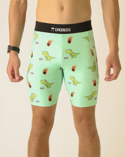 Men's Dino-sore 8" Half Tights XS S M L XL