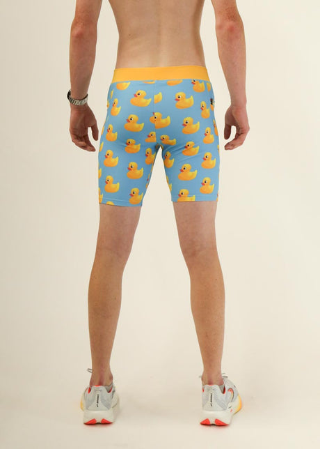 Men's Rubber Ducky 8" Half Tights XS S M L XL