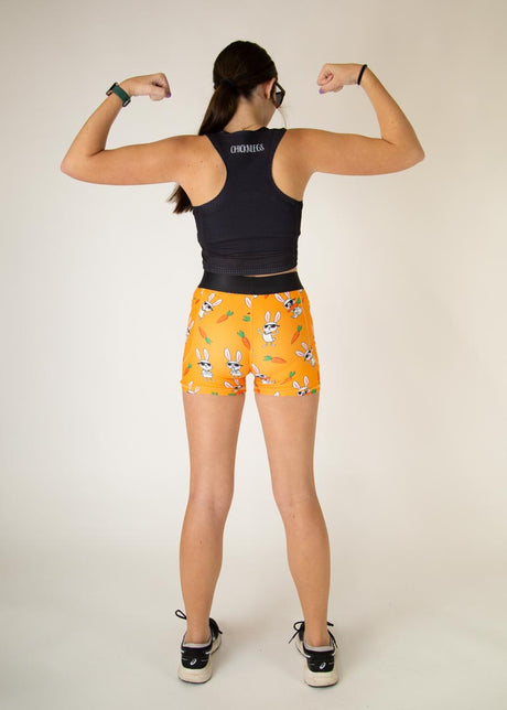 Women's Bad Bunny 3" 2-Pocket Compression Shorts XS S M L XL