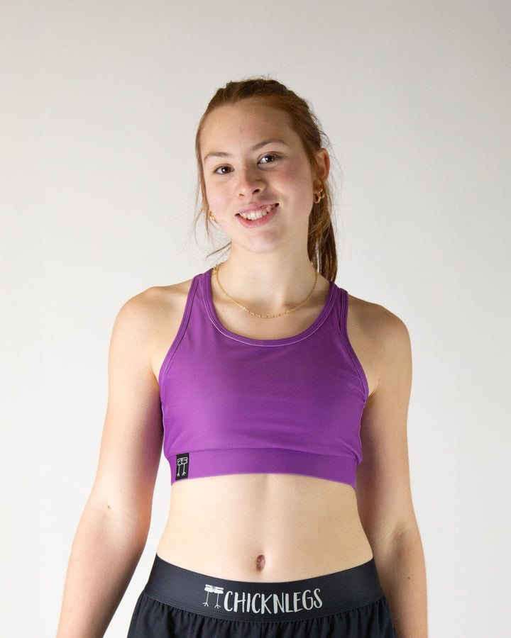Women's Deep Purple OG Sports Bra XXS-XL