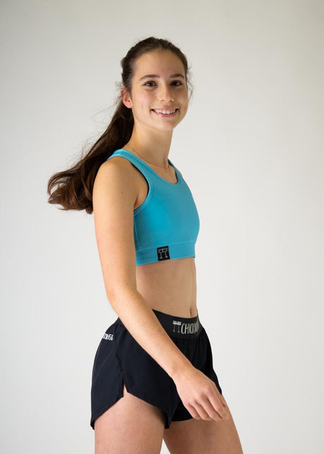 Women's Sky Blue OG Sports Bra XXS-XL