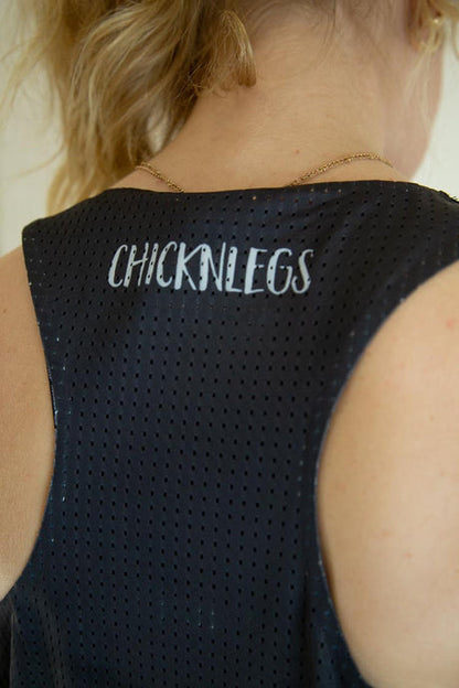Women's Black Performance Singlet XXS-XL