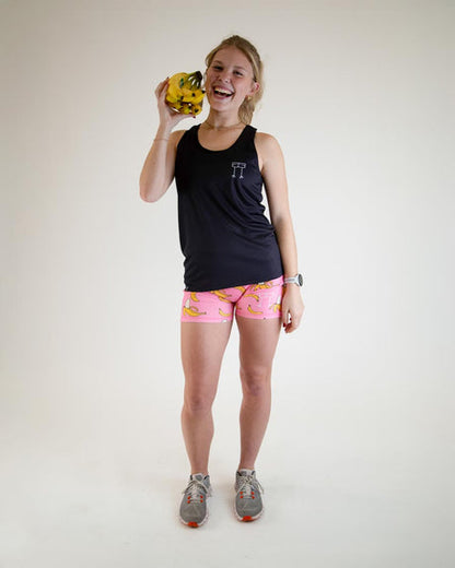Women's Black Performance Singlet XXS-XL