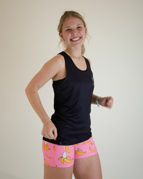 Women's Black Performance Singlet XXS-XL