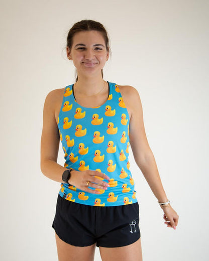 Women's Rubber Ducky Performance Singlet XXS-XL