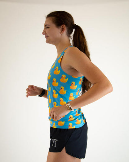Women's Rubber Ducky Performance Singlet XXS-XL