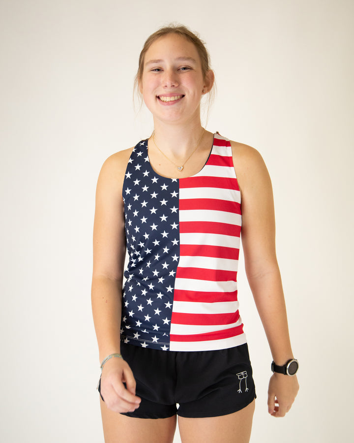 Women's USA Performance Singlet XXS-XL