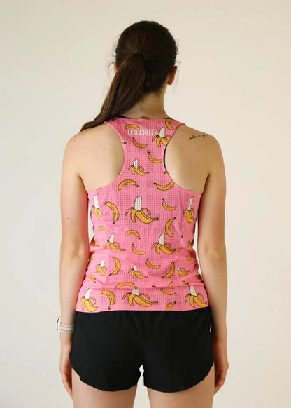 Women's Bananas Performance Singlet (Pink)