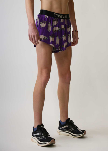 Men's Sloths 2" Half Split Shorts (XS, S, M, L, XL)
