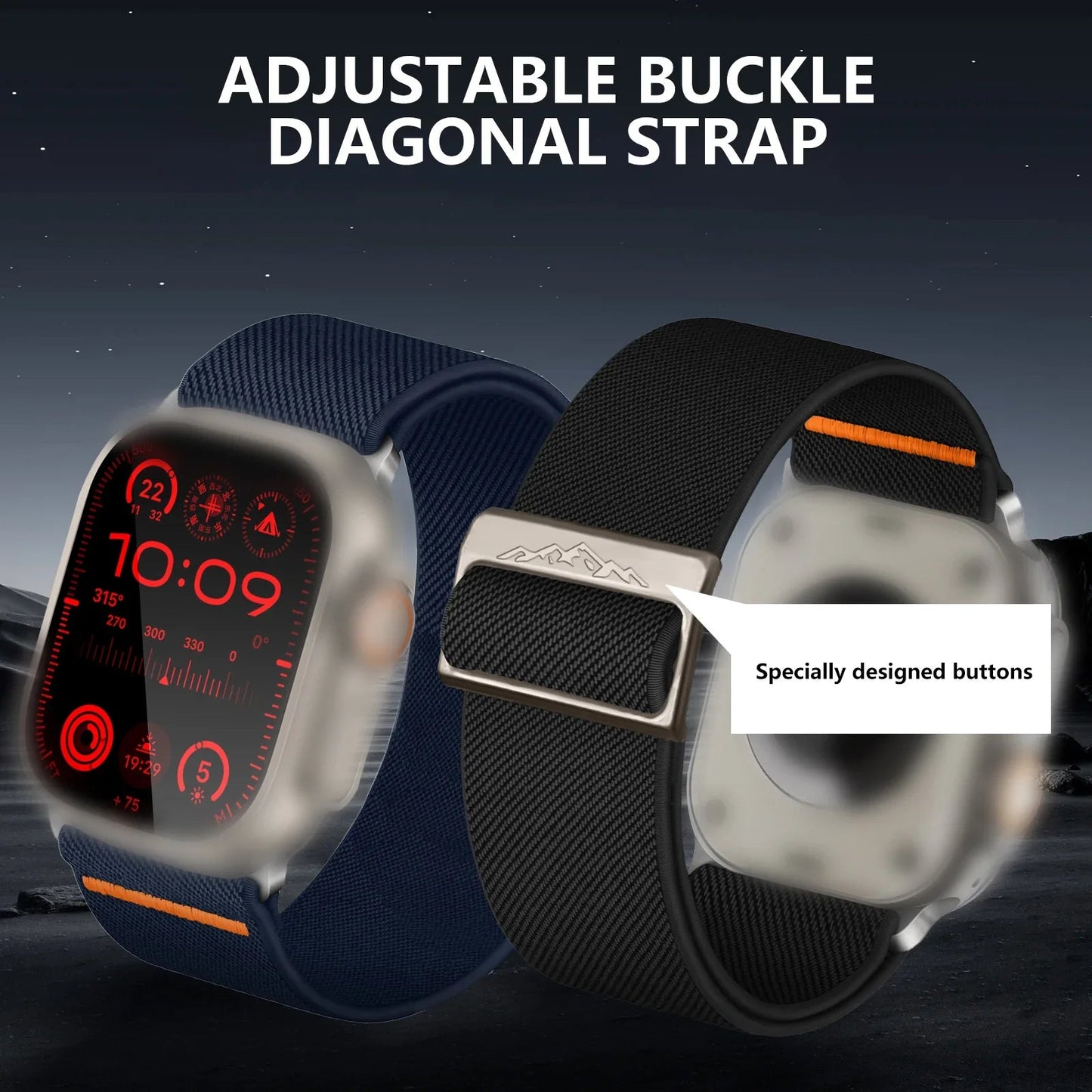 Elastic Apple Watch Armband Series 11/10/9/8/7/6/5/4/ SE / Ultra 1/2/3