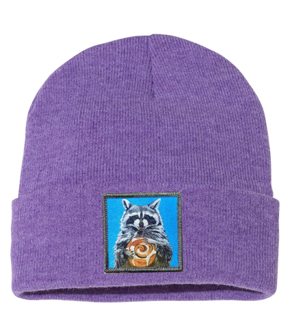 Cinnabun Bandit Raccoon Beanie