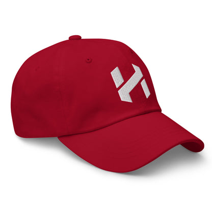 ShopHnH Dad Hat – Unisex Adjustable Baseball Cap with 3D Embroidered Logo | Trendy Streetwear Hat for Men & Women