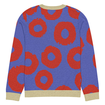 Phish Donut knitted crew neck sweater