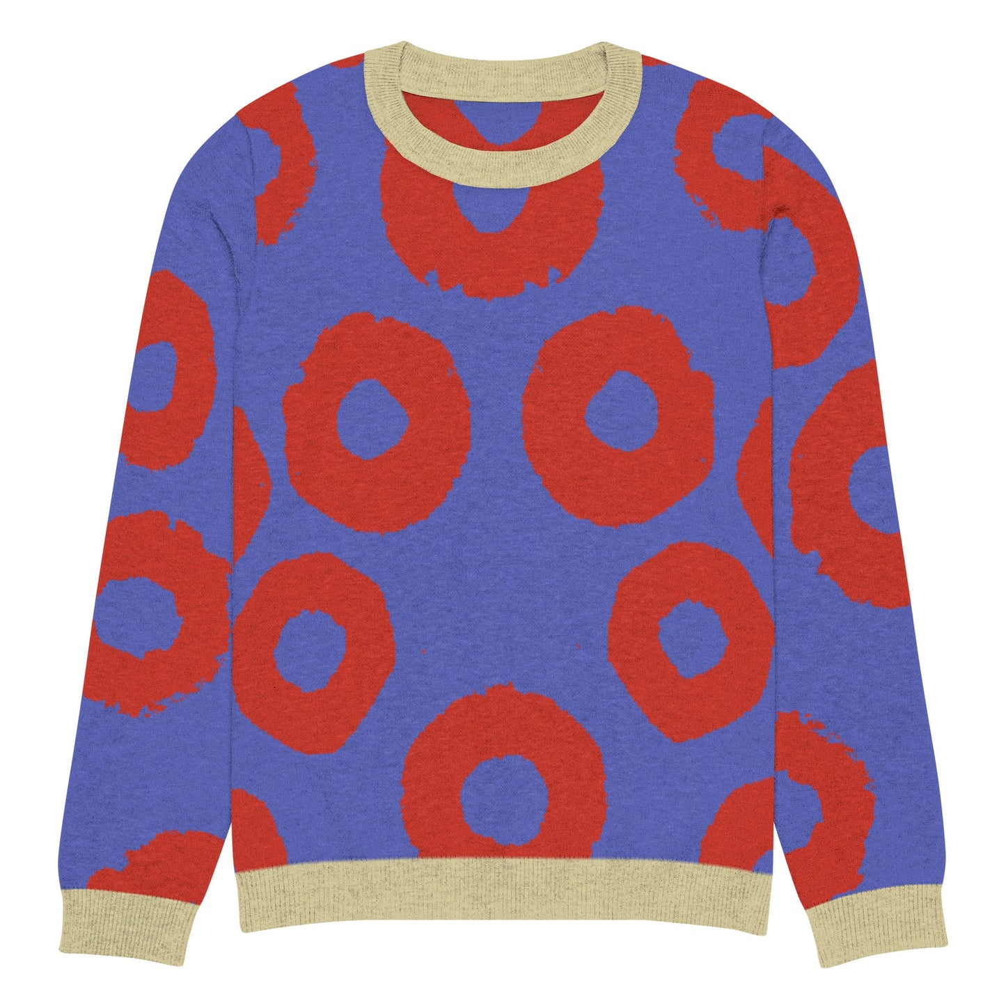 Phish Donut knitted crew neck sweater