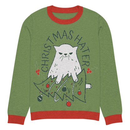 Christmas Hater Cat Sweatshirt