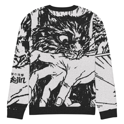 Sudden Attack Knitted Sweatshirt