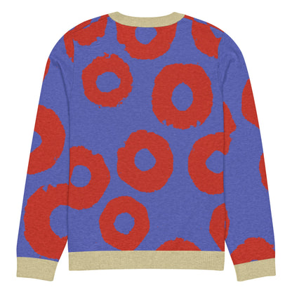 Phish Donut knitted crew neck sweater