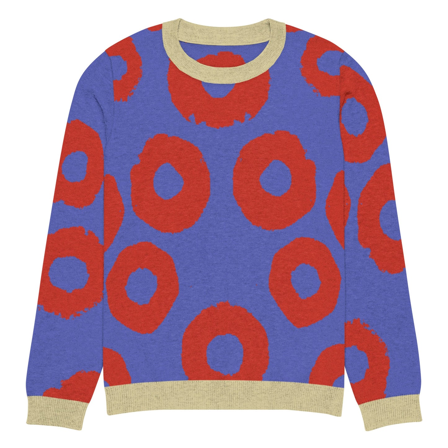 Phish Donut knitted crew neck sweater