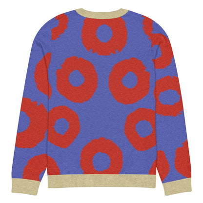 Phish Donut knitted crew neck sweater