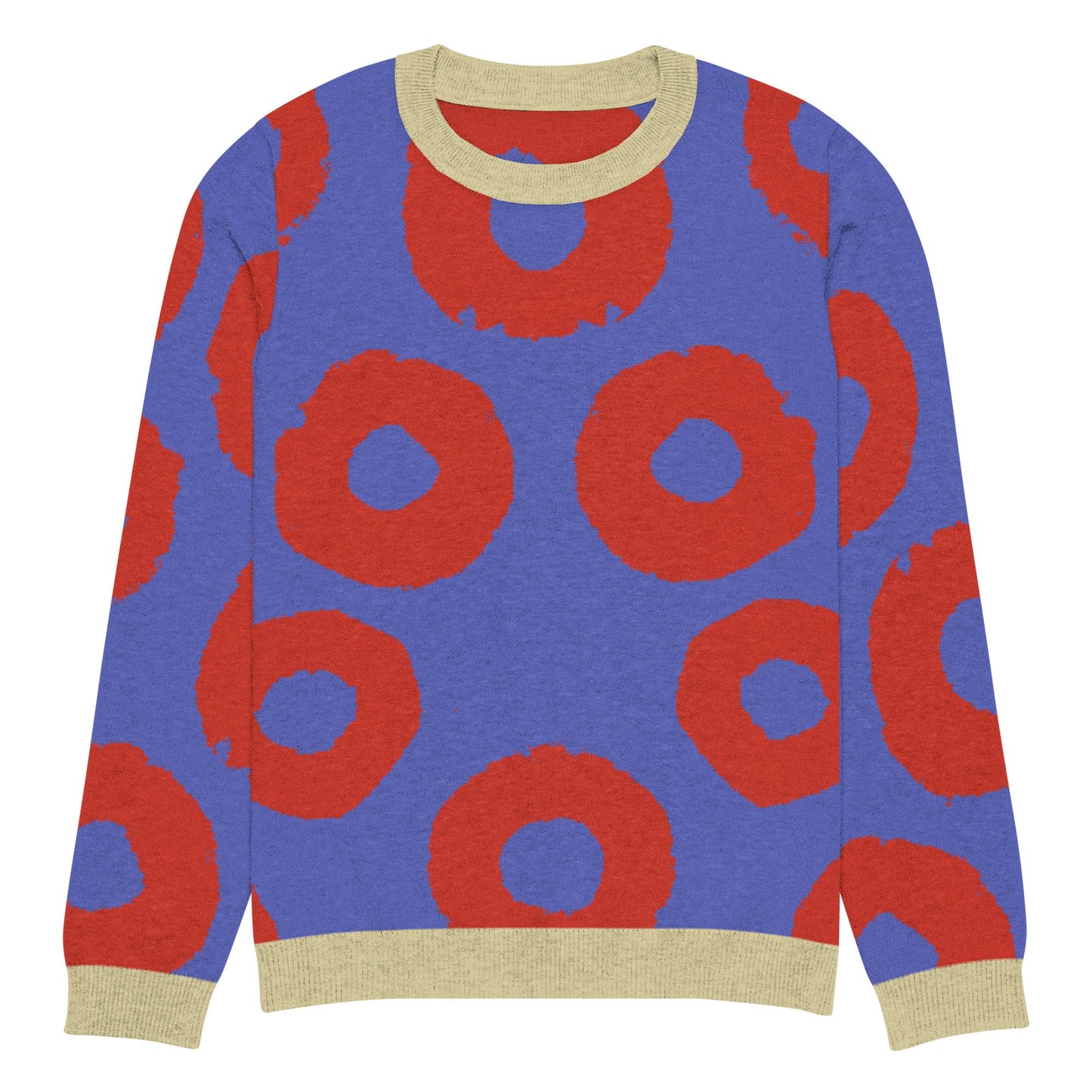 Phish Donut knitted crew neck sweater