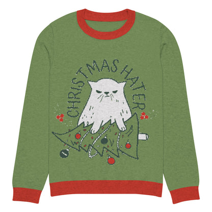 Christmas Hater Cat Sweatshirt